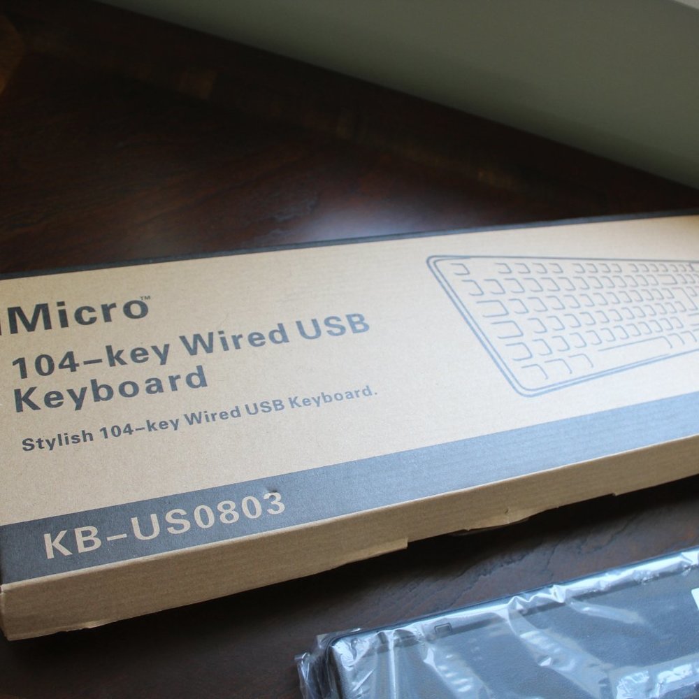 IMicro 104 Key Wired USB Computer Keyboard - NEW - Picture 6 of 8